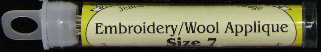 Embroidery/Wool Applique Size 7 Needles