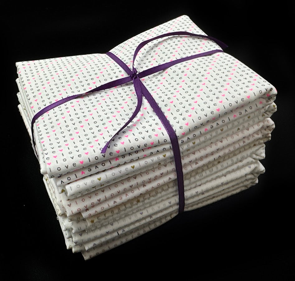 Wordplay by Cotton+Steel 1/2 Yard Fabric Bundle - Neutral (7 pcs)
