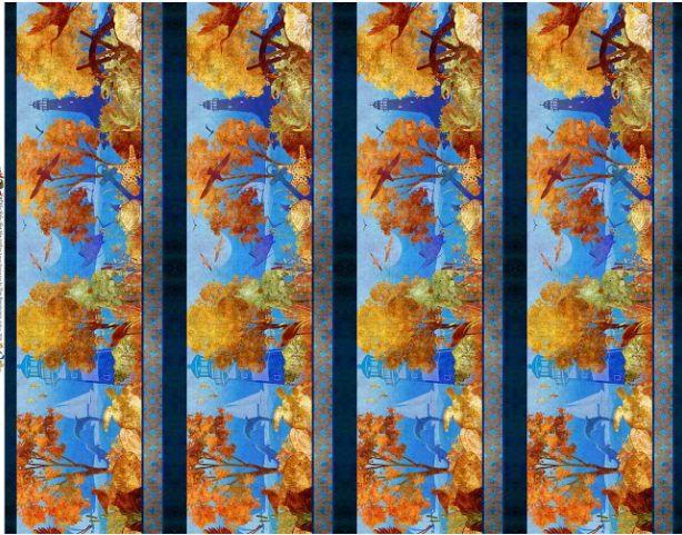 All Blue Ridge Shop-Hop 2026 Fabric - Ocean Border