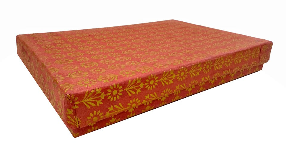 Handmade Indian Paper Covered Boxes