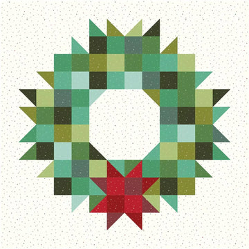 Jolly Holiday Wreath Quilt Pattern Jolly Holiday Wreath Quilt Pattern