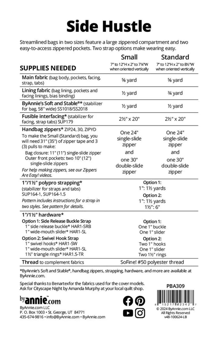 ByAnnie - Side Hustle Pattern