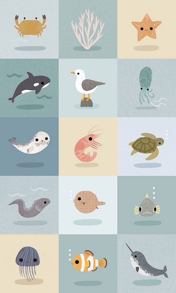 Beyond the Sea 24" Panel