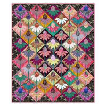 Echinacea 20th Anniversary Quilt Kit by Anna Maria Textiles Echinacea 20th Anniversary Quilt Kit by Anna Maria Textiles