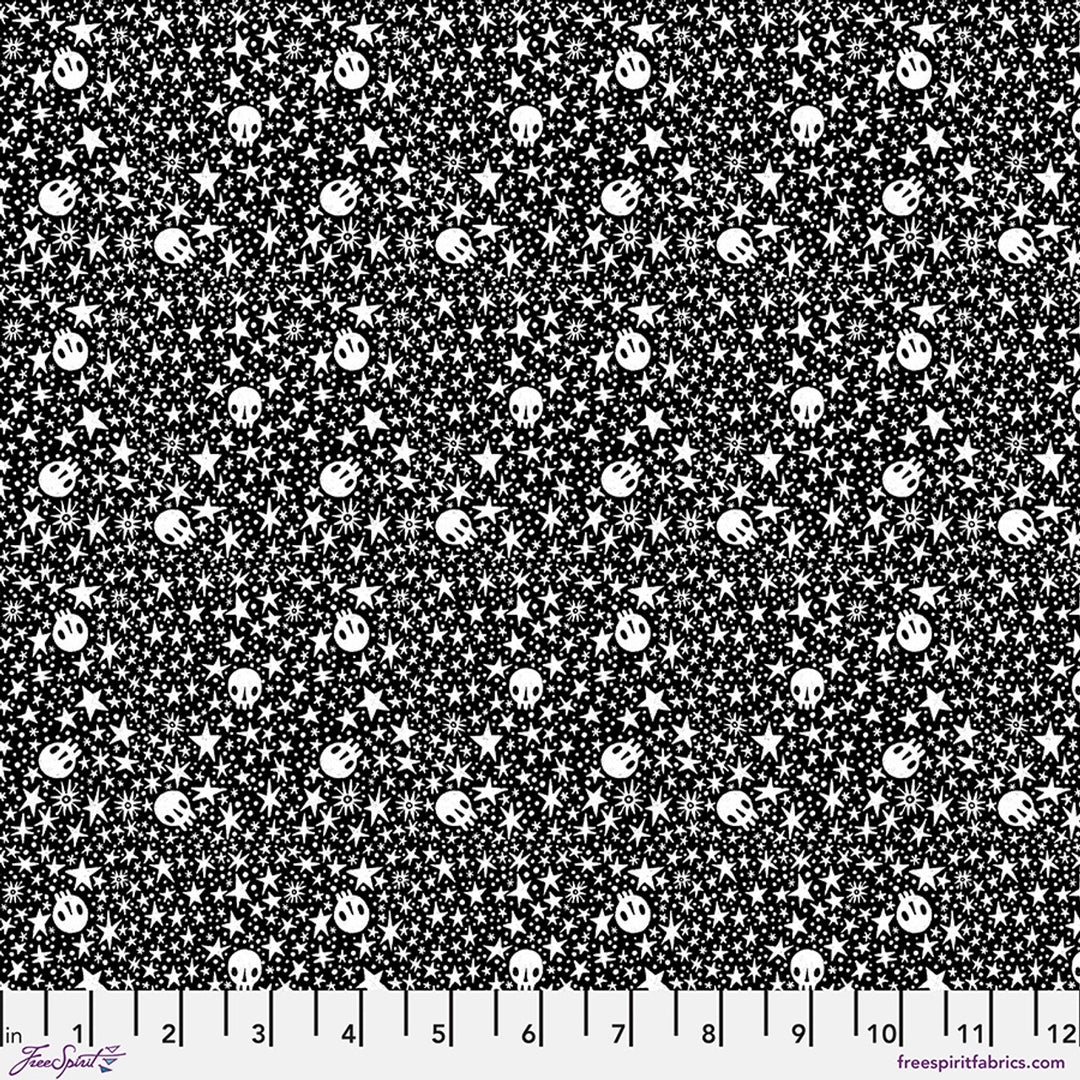 Witchy Ways - Starry Skulls, Black
