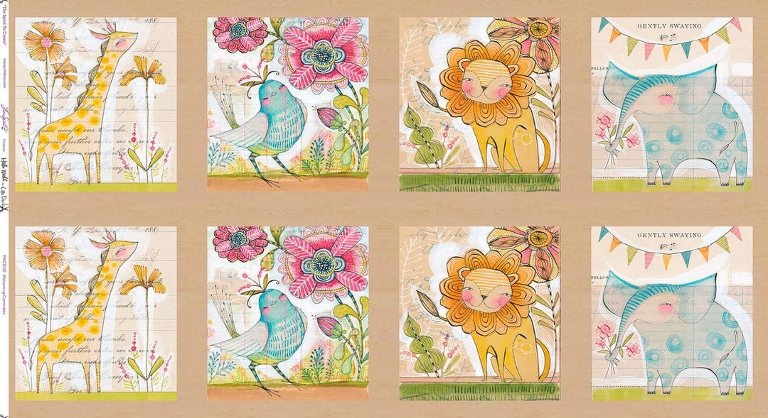 Hello World  by Cori Dantini - Welcoming Committee Panel Welcoming Committee Panel by Cori Dantini