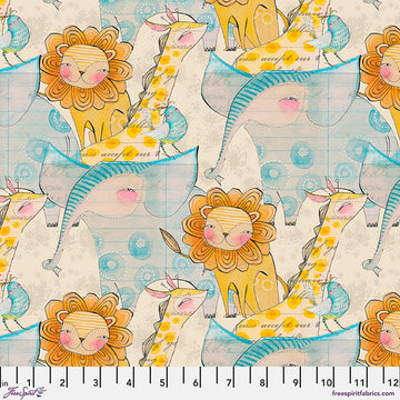Hello World by Cori Dantini - Safari Time, Multi Fabric Hello World by Cori Dantini - Safari Time, Multi Fabric