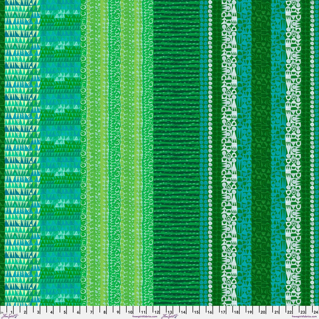 Flying South - Stripes, Sea Green