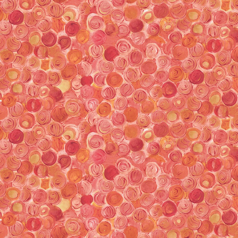 Abstract sunny circles pattern