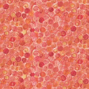 Abstract sunny circles pattern