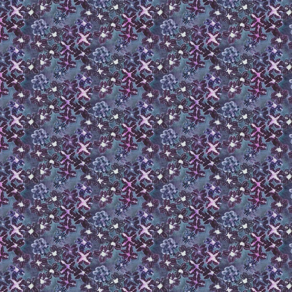 PWDB062 Floral Fossil Pattern