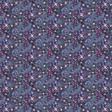 PWDB062 Floral Fossil Pattern