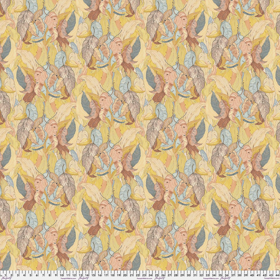Desert Oasis by Denise Burkitt - Parched Leaves, Rouge Desert Oasis by Denise Burkitt - Parched Leaves, Rouge