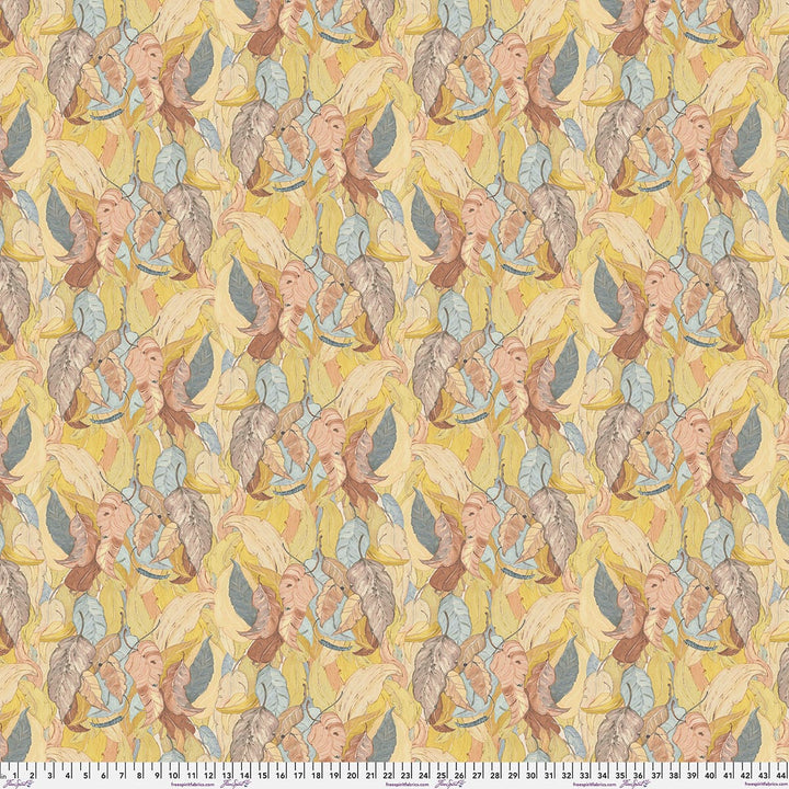 Desert Oasis by Denise Burkitt - Parched Leaves, Rouge Desert Oasis by Denise Burkitt - Parched Leaves, Rouge