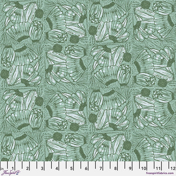 Desert Oasis by Denise Burkitt - Pandanus Pods, Mint Desert Oasis by Denise Burkitt - Pandanus Pods, Mint