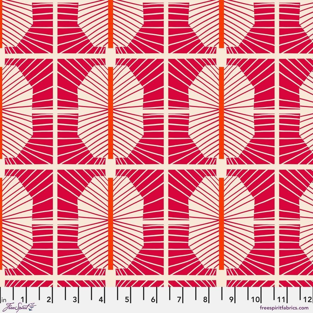 Echoes in Colour by Kitty McCall - Garden Carnival, Fiesta Garden Carnival Fiesta | Echoes in Colour Fabric by Kitty McCall