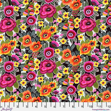 Springtime Splendour by Kirsten Katz - Bloomscape, TuttiFrutti Bloomscape - Springtime Splendour by Kirsten Katz Quilting Fabric