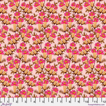 Springtime Splendour by Kirsten Katz - Vintage Blossoms, Blush Vintage Blossoms - Springtime Splendour, Kirsten Katz Fabric