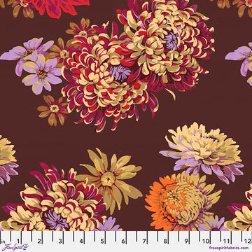 Golden Harvest by Martha Negley - Fall Floral, Brown Golden Harvest by Martha Negley - Fall Floral, Brown
