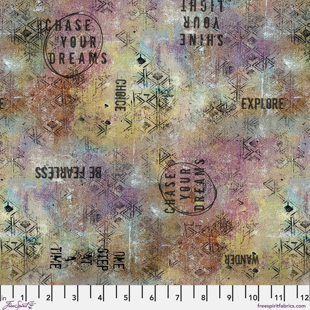 One Layer Away by Seth Apter: Affirmations, LIlac