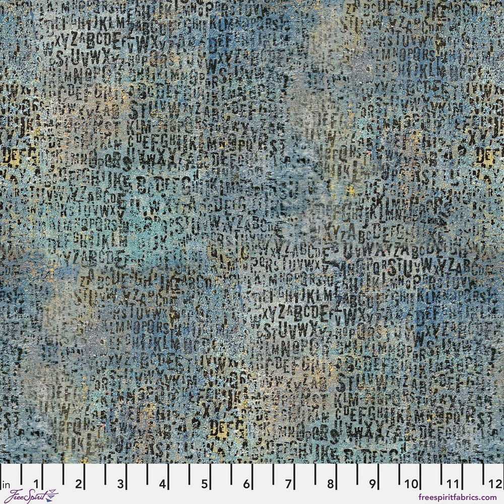 One Layer Away by Seth Apter: Lots of Letters, Ocean