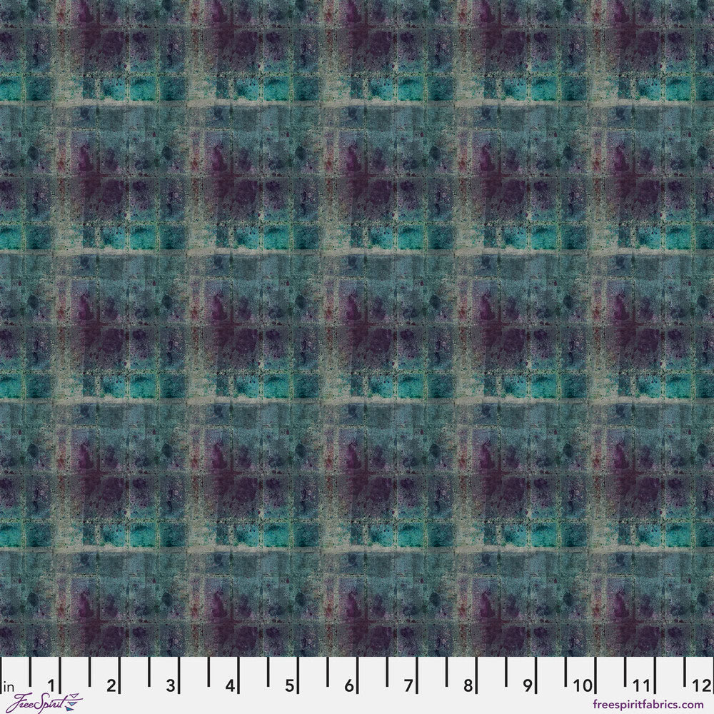 One Layer Away by Seth Apter: Jewel Plaid, Galaxy
