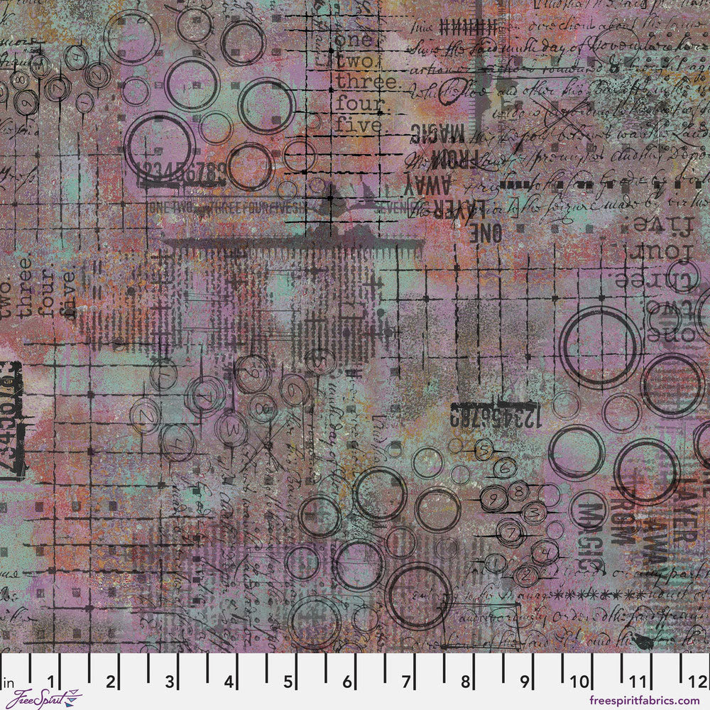 One Layer Away by Seth Apter: Overlay, Lilac