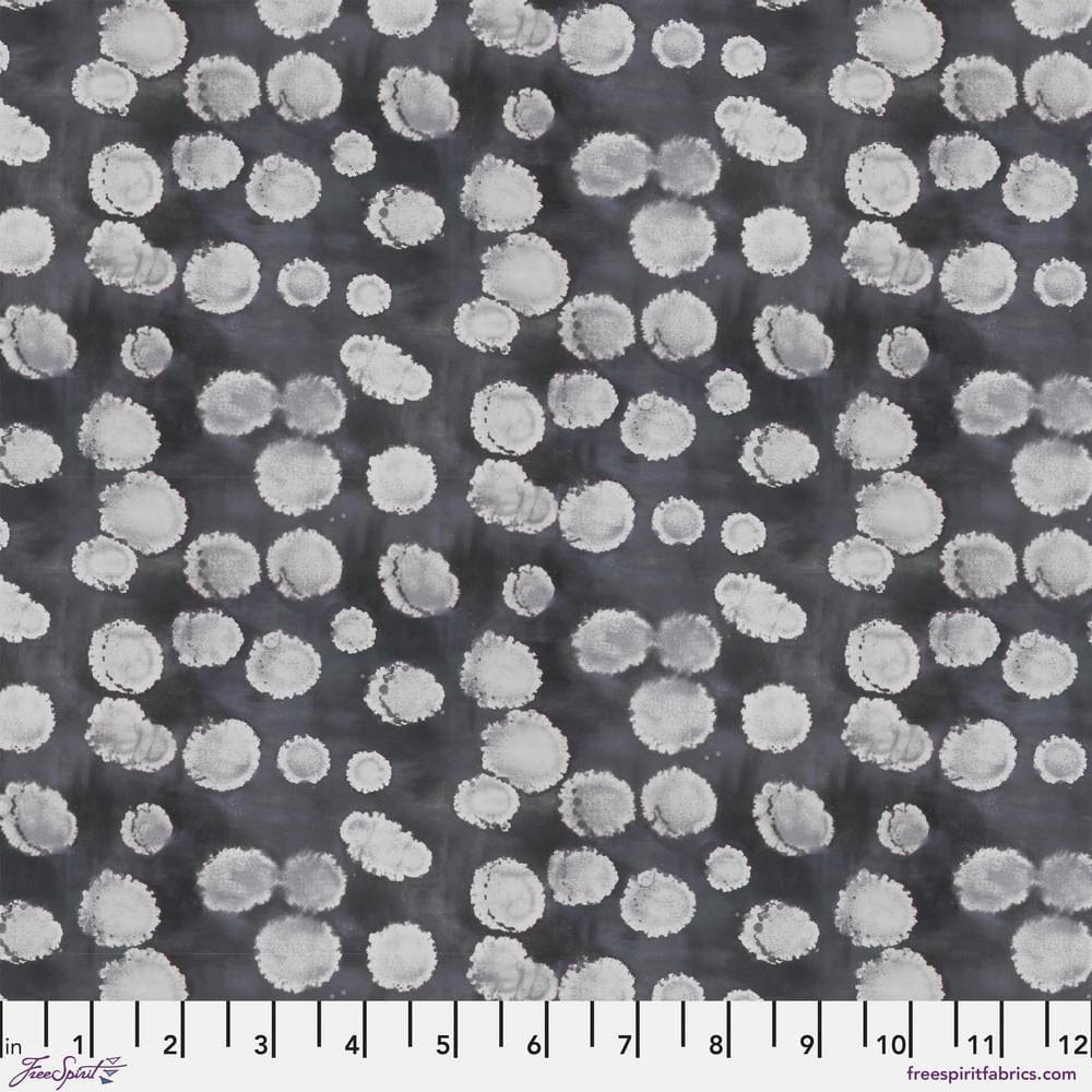 Into Focus by Sarah Sczepanski - Gray Ink, Charcoal Gray Ink Charcoal | Into Focus Fabric by Sarah Sczepanski