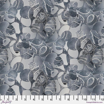 Into Focus by Sarah Sczepanski - Gray Shadow, Silver Gray Shadow Silver | Into Focus Fabric by Sarah Sczepanski