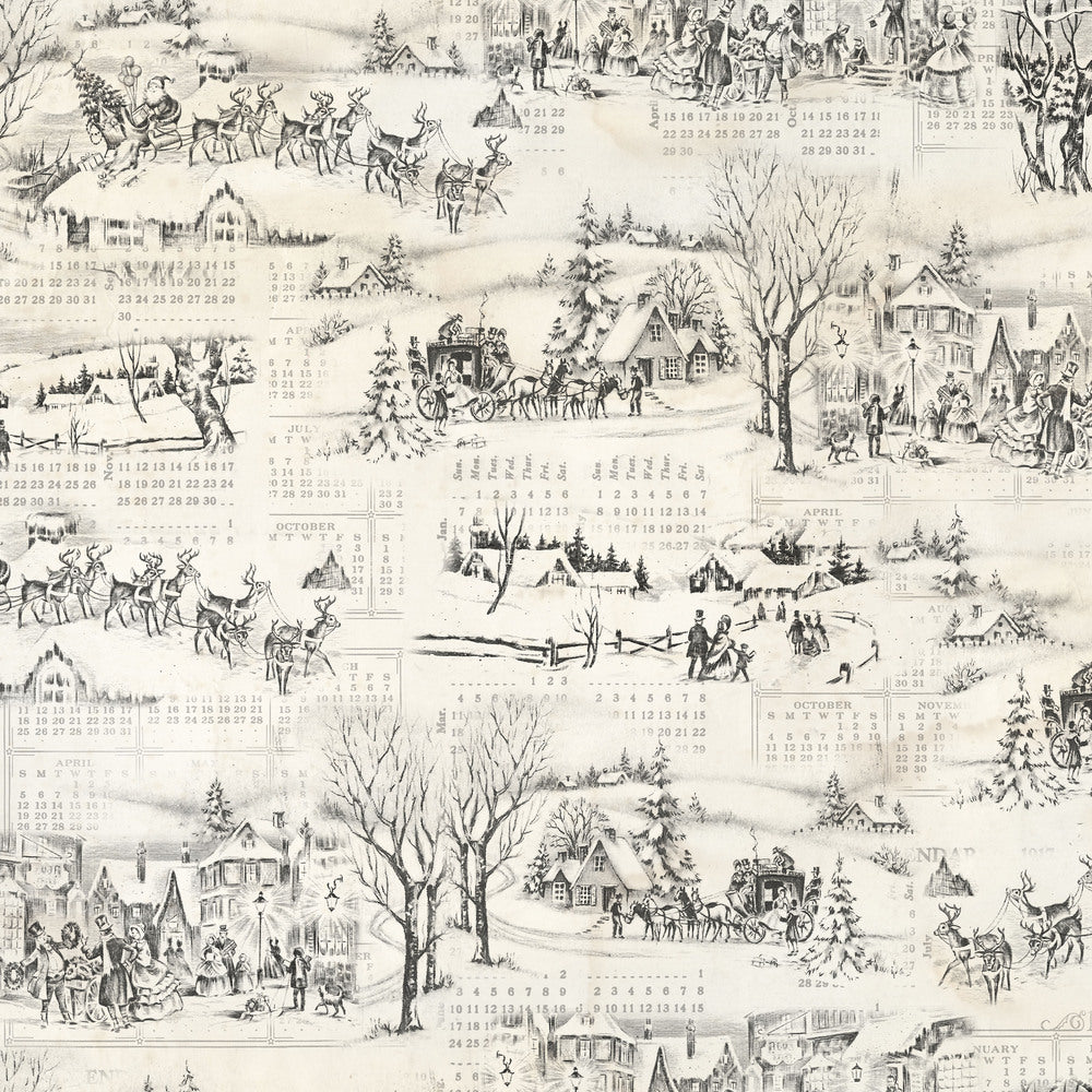 Holidays Past by Tim Holtz, Winter Toile