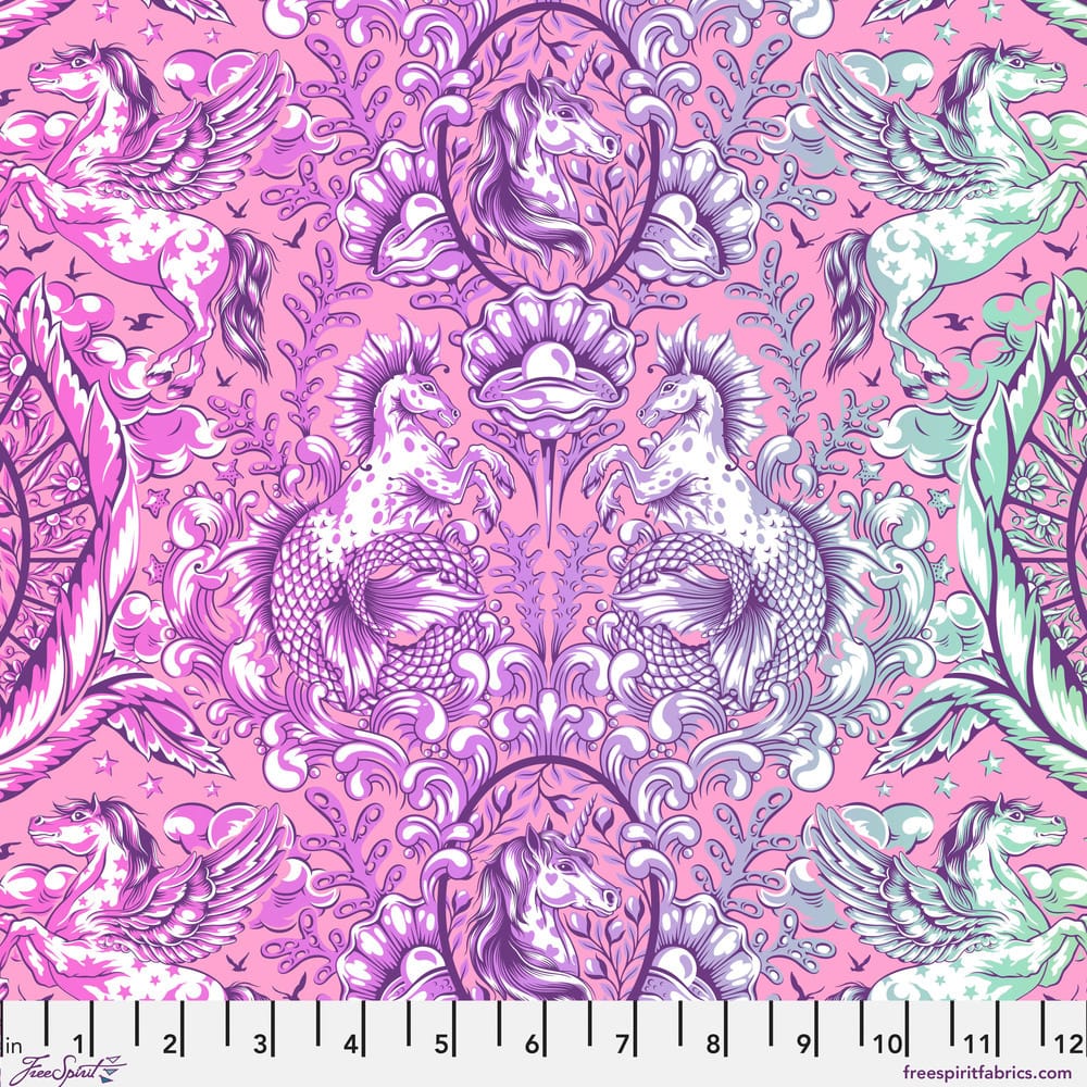 Legendary By Tula Pink - Pony Tales, Wild Orchid Legendary By Tula Pink - Pony Tales, Wild Orchid