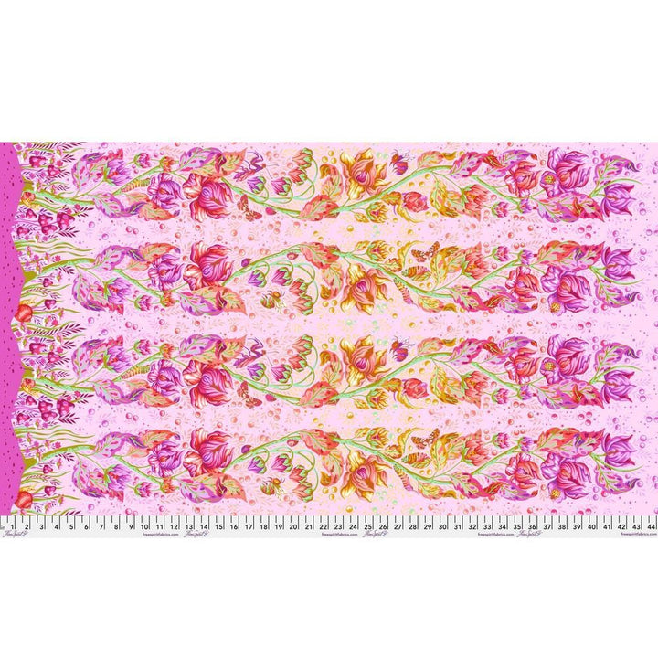 Down to Earth by Tula Pink - Grow Up, Afterglow Down to Earth by Tula Pink - Grow Up, Afterglow Fabric