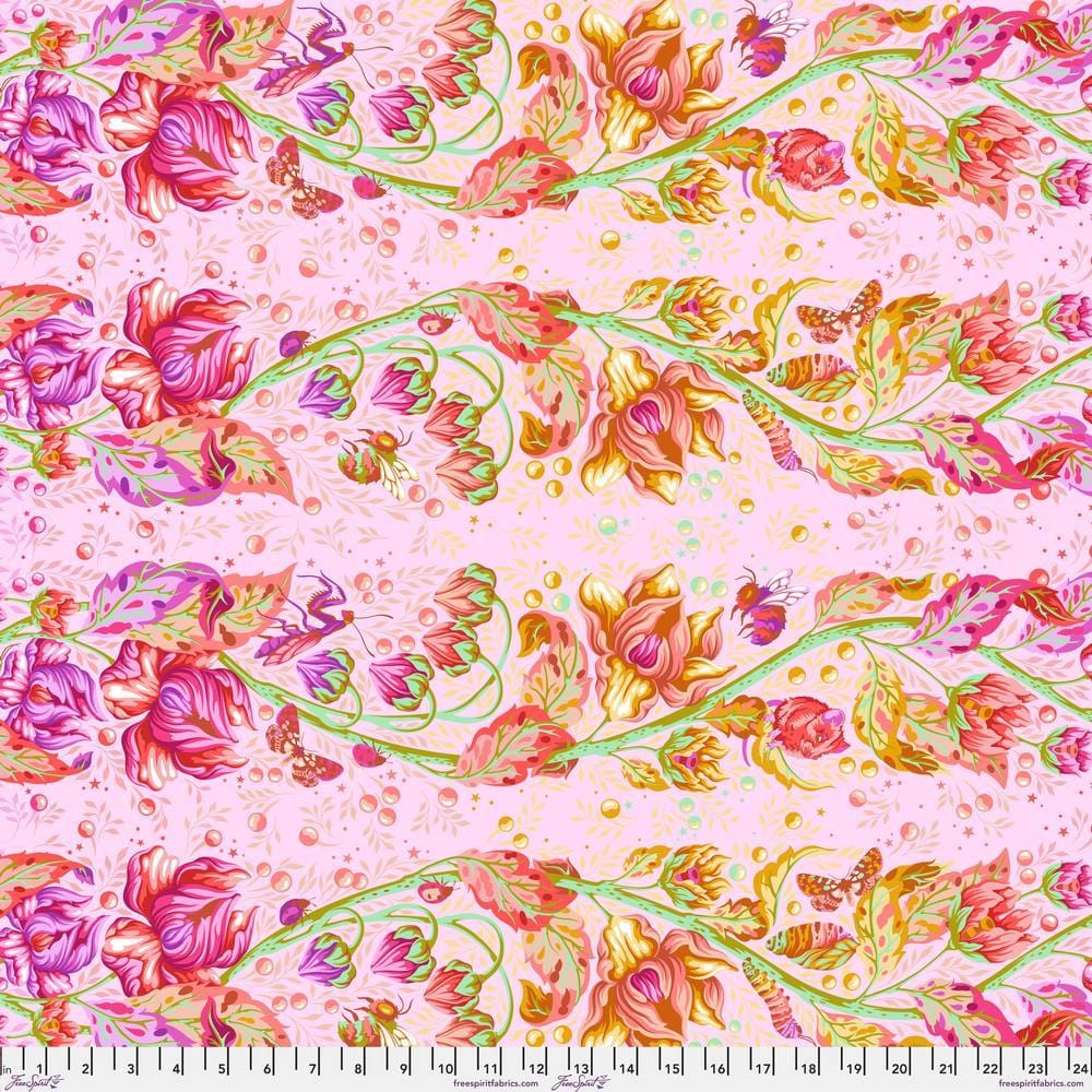 Down to Earth by Tula Pink - Grow Up, Afterglow Down to Earth by Tula Pink - Grow Up, Afterglow Fabric