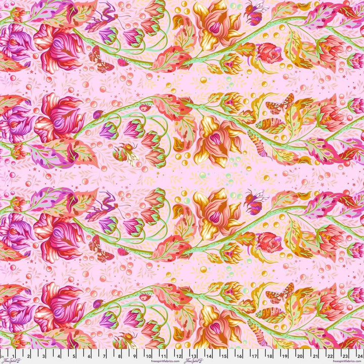Down to Earth by Tula Pink - Grow Up, Afterglow Down to Earth by Tula Pink - Grow Up, Afterglow Fabric