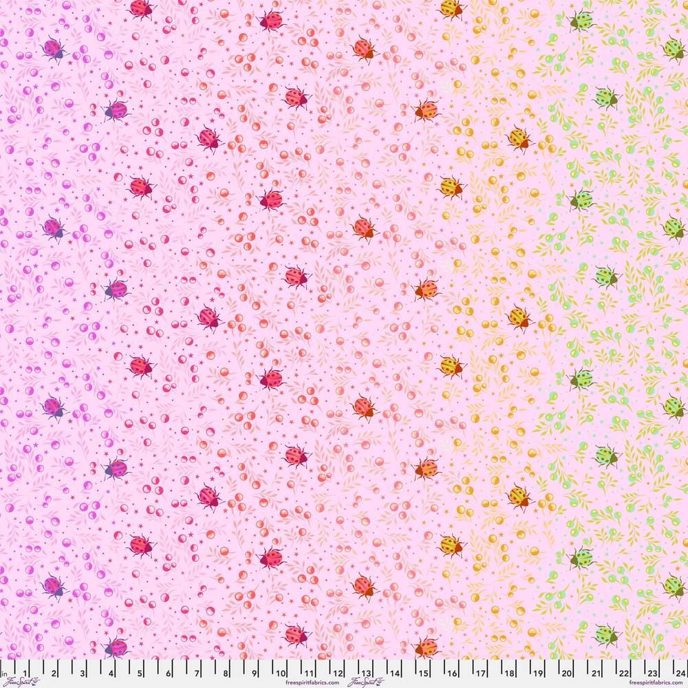 Down to Earth by Tula Pink - Spot On, Afterglow Down to Earth by Tula Pink - Spot On, Afterglow Fabric