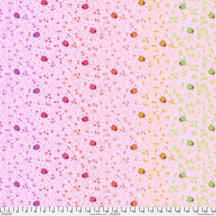 Down to Earth by Tula Pink - Spot On, Afterglow Down to Earth by Tula Pink - Spot On, Afterglow Fabric