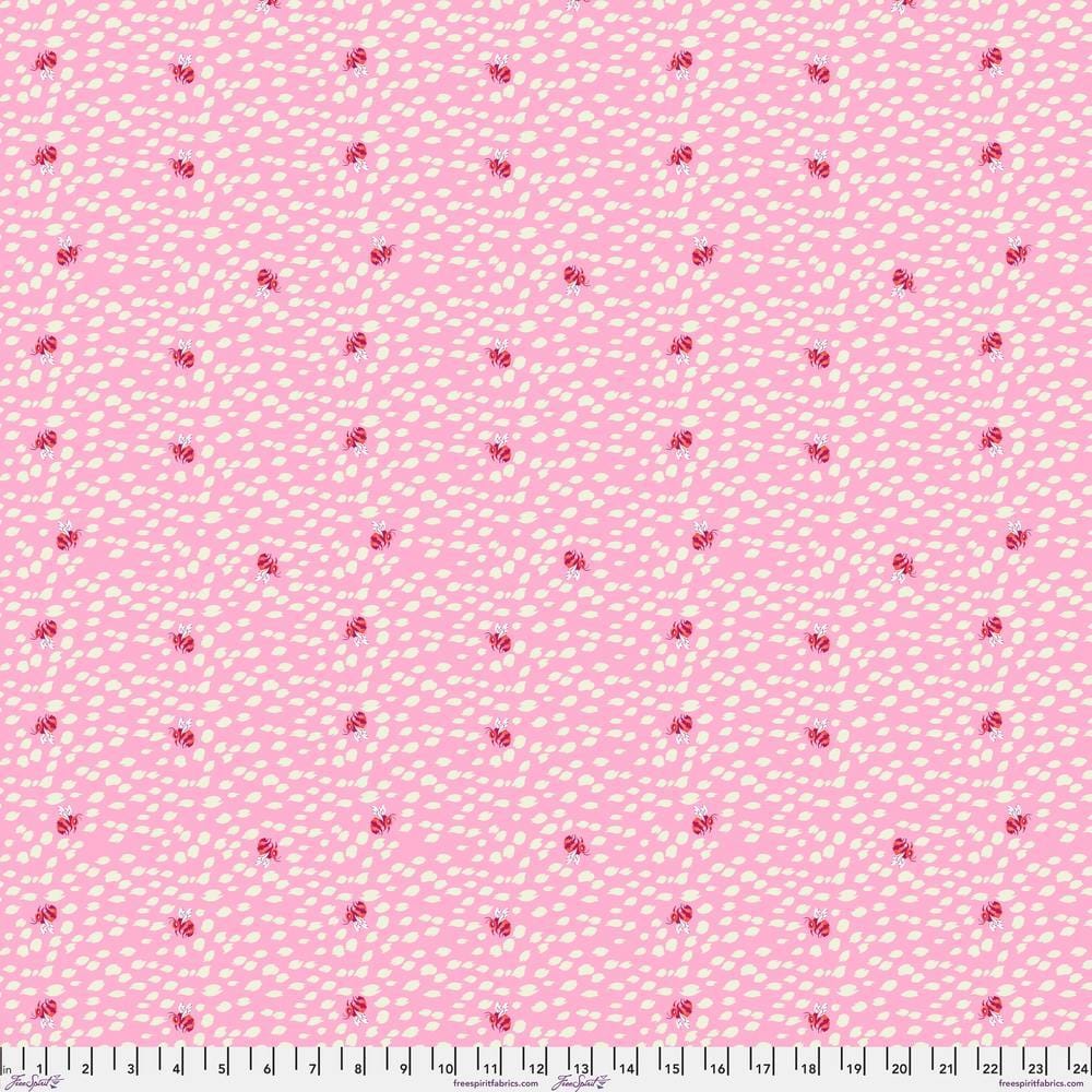 Down to Earth by Tula Pink - Do Re Bee, Afterglow Down to Earth by Tula Pink - Do Re Bee, Afterglow Fabric