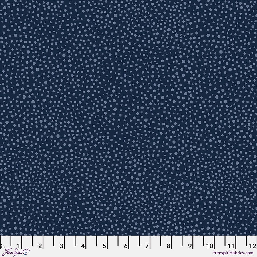Seaweed Dot - Navy by Morris & Co