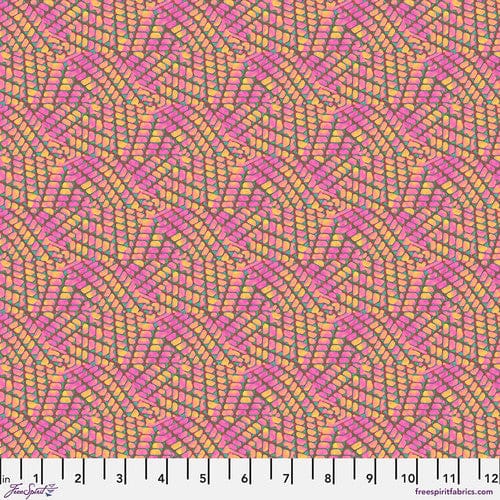 Fairy fabric pattern PWWR061 with pink and orange detail