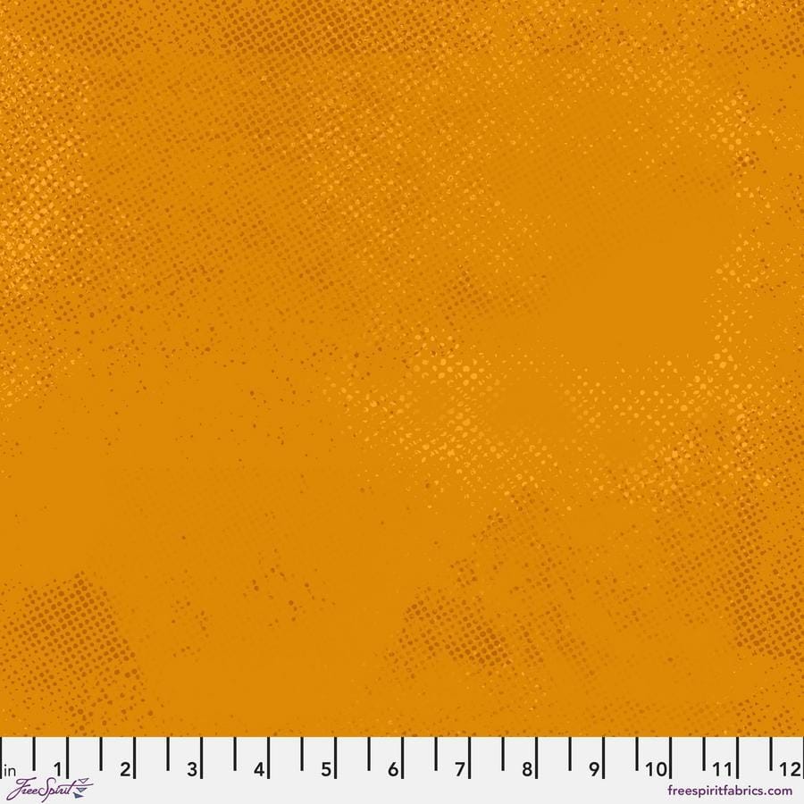 Whisp by Zen Chic - Ochre Whisp Ochre | Zen Chic Textured Blender Cotton Fabric for FreeSpirit