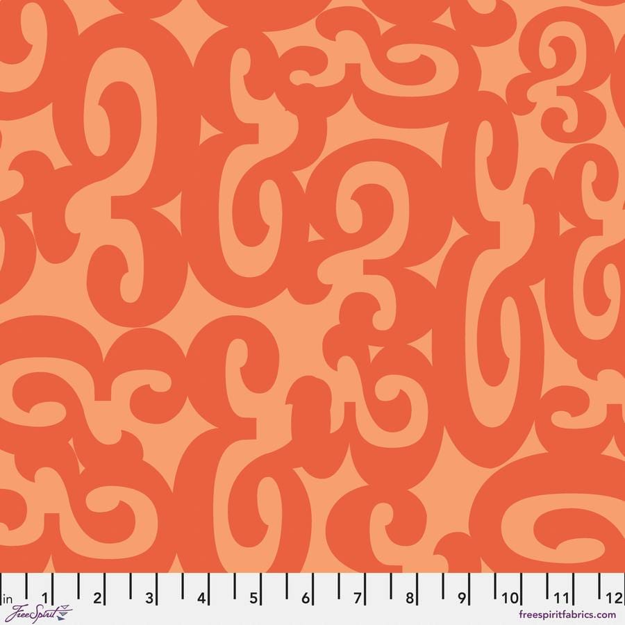 Ampersand by Zen Chic - Ampersand, Ember Ampersand Ember | Ampersand by Zen Chic Cotton Quilting Fabric
