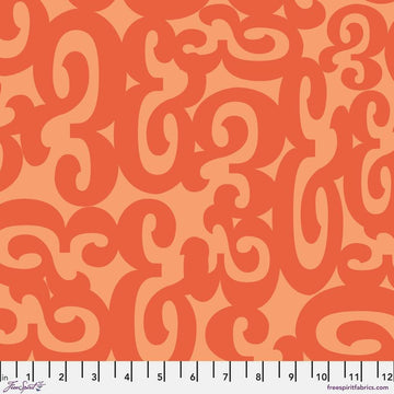 Ampersand by Zen Chic - Ampersand, Ember Ampersand Ember | Ampersand by Zen Chic Cotton Quilting Fabric