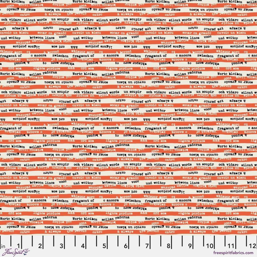 Ampersand by Zen Chic - Between the Lines, Ember Between the Lines Ember | Ampersand by Zen Chic Cotton Quilting Fabric