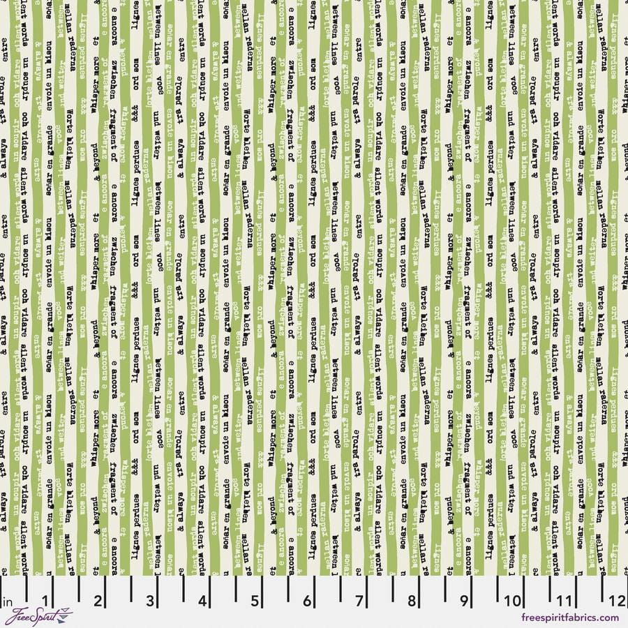 Ampersand by Zen Chic - In Between, Sprout In Between Sprout | Ampersand by Zen Chic Cotton Quilting Fabric