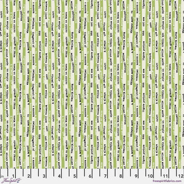 Ampersand by Zen Chic - In Between, Sprout In Between Sprout | Ampersand by Zen Chic Cotton Quilting Fabric