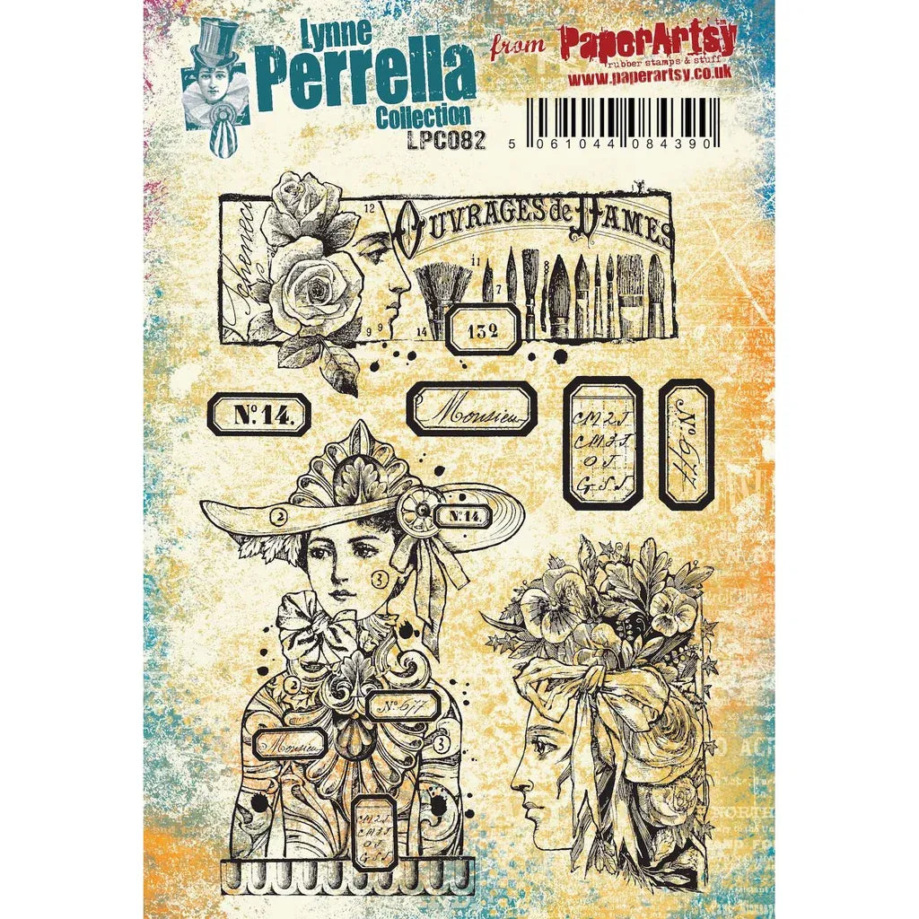 Eclectica Stamp Collection #82 by Lynne Perrella Eclectica Stamp Collection #82 by Lynne Perrella