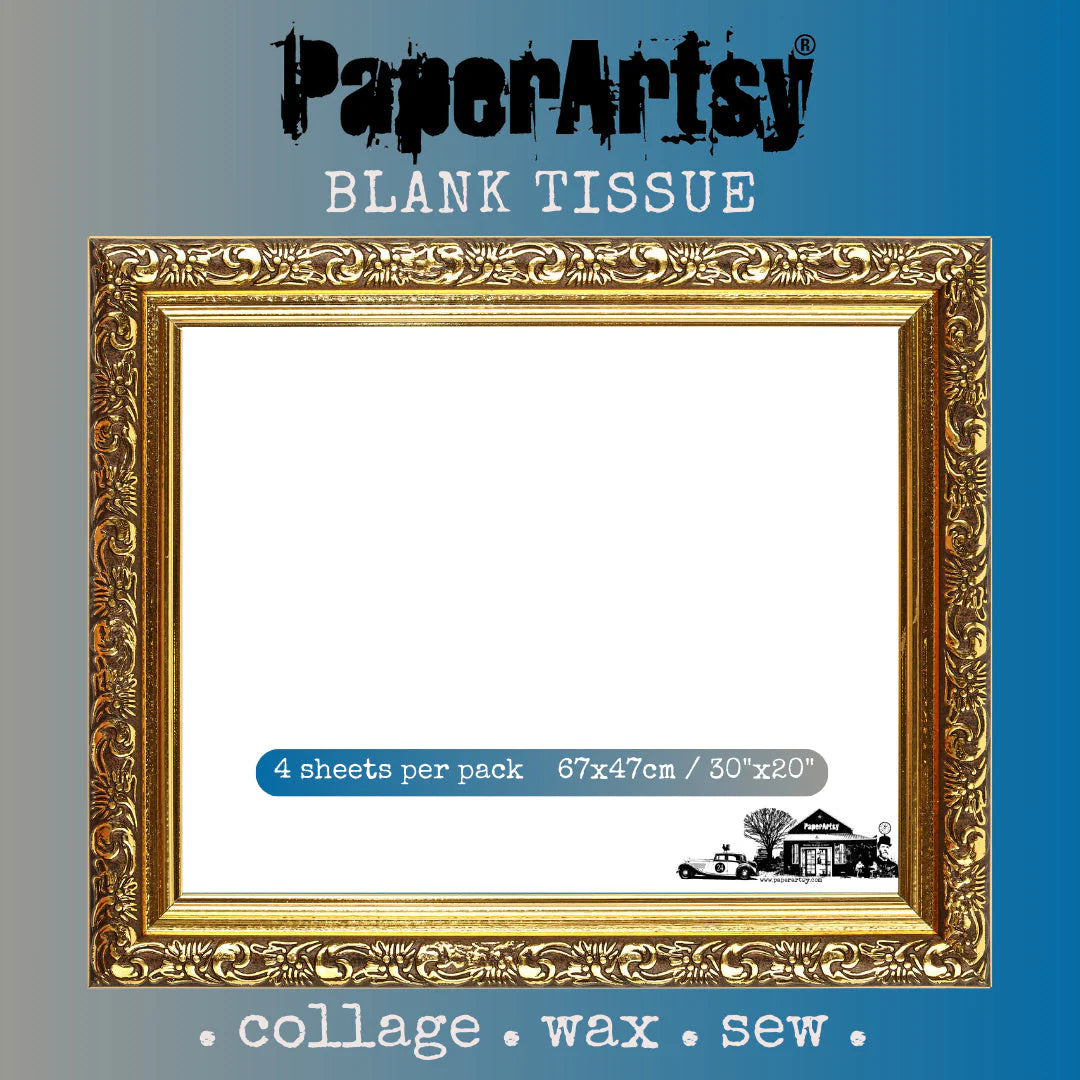 Blank Collage Tissue Paper