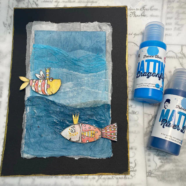 Blank Collage Tissue Paper