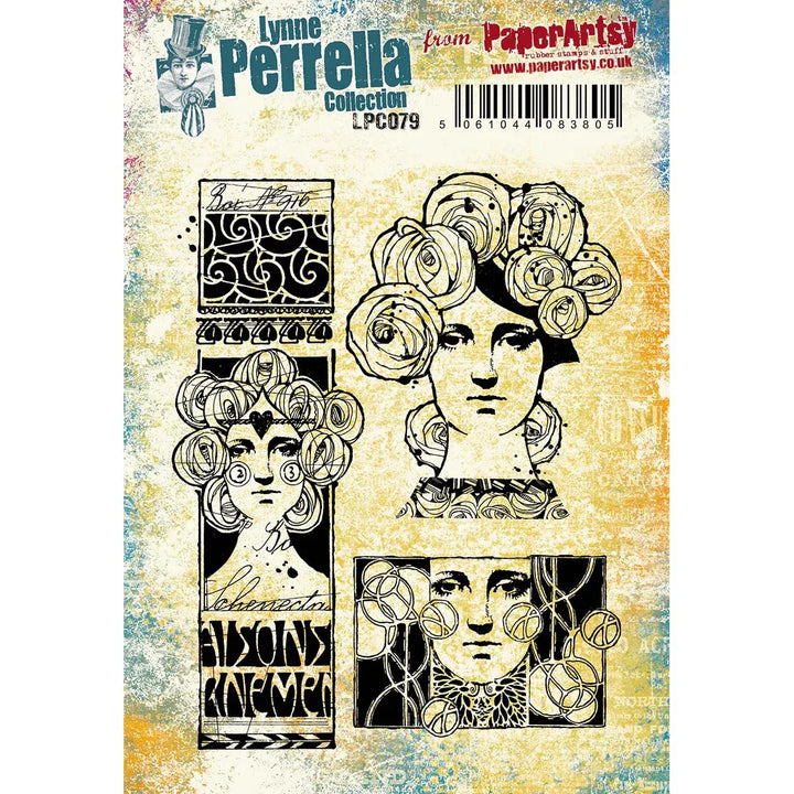 Eclectica Stamp Collection #79 by Lynne Perrella