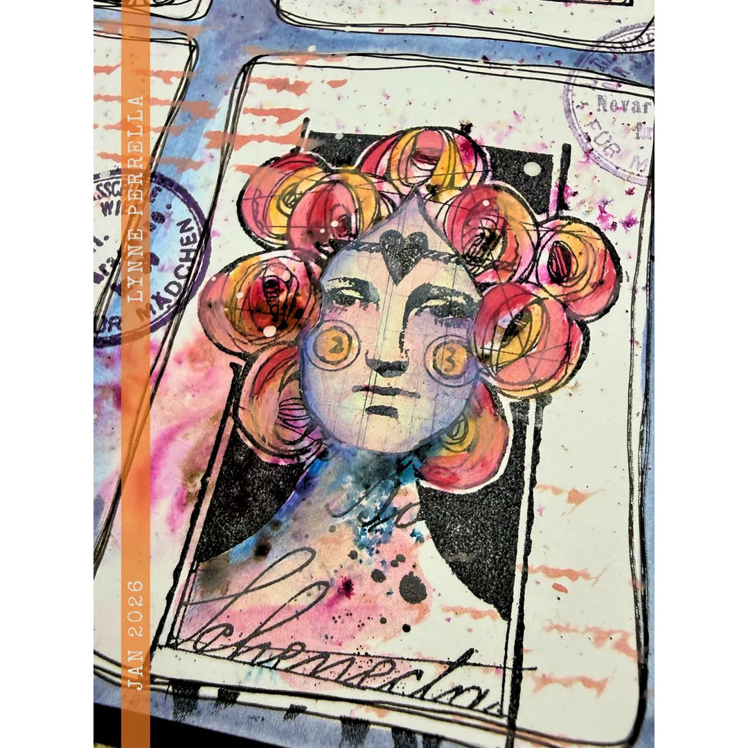 Eclectica Stamp Collection #79 by Lynne Perrella